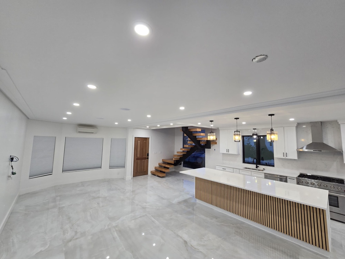 Interior finish work
