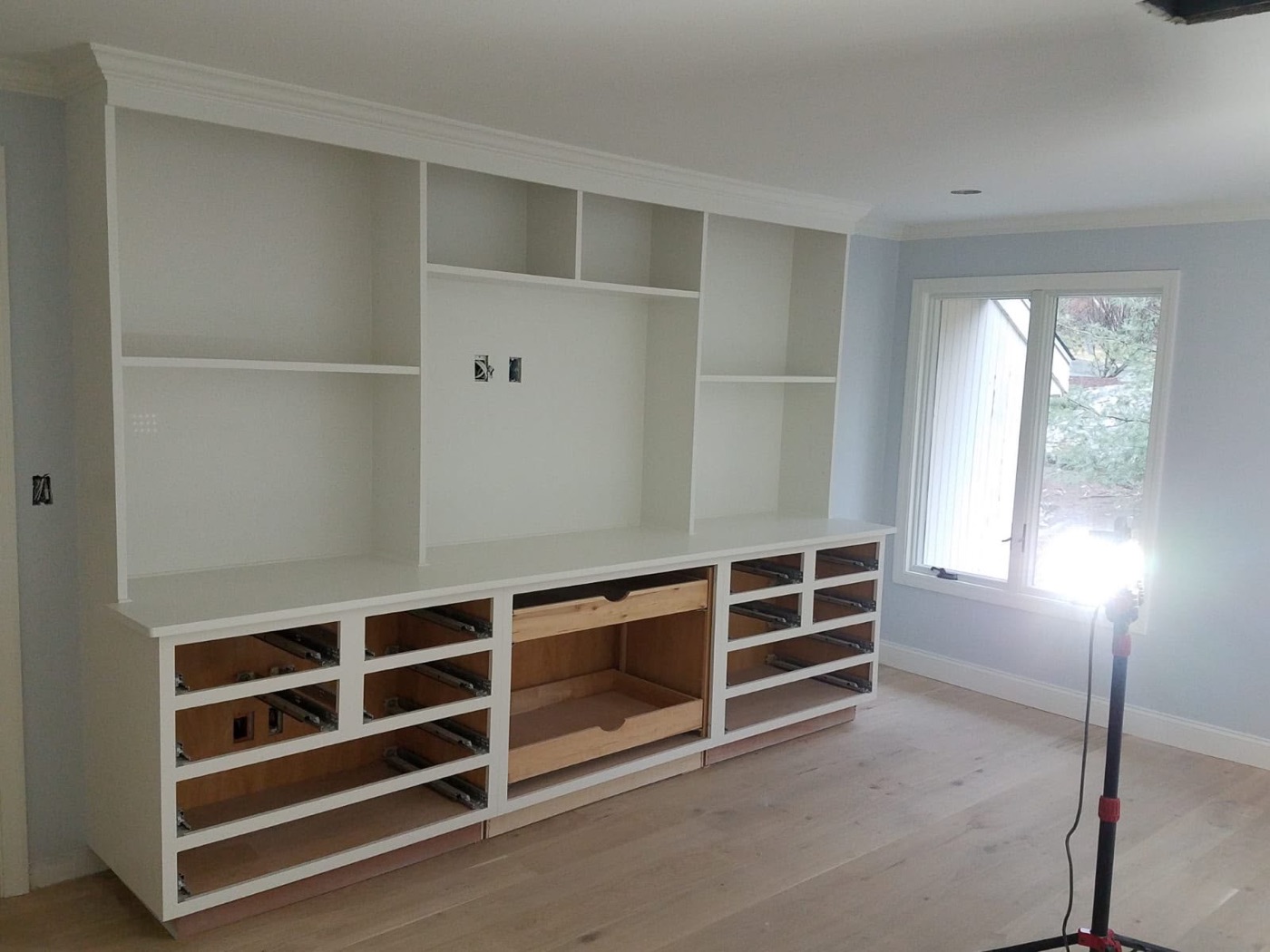 Interior finish work